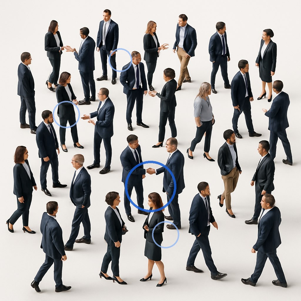 33 typische B2B-Verkäufer:innen — 1 voll ausgebildet, 3 ausgebildet aber ohne Sparring, 29 ohne Ausbildung
